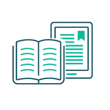 Book and device icon